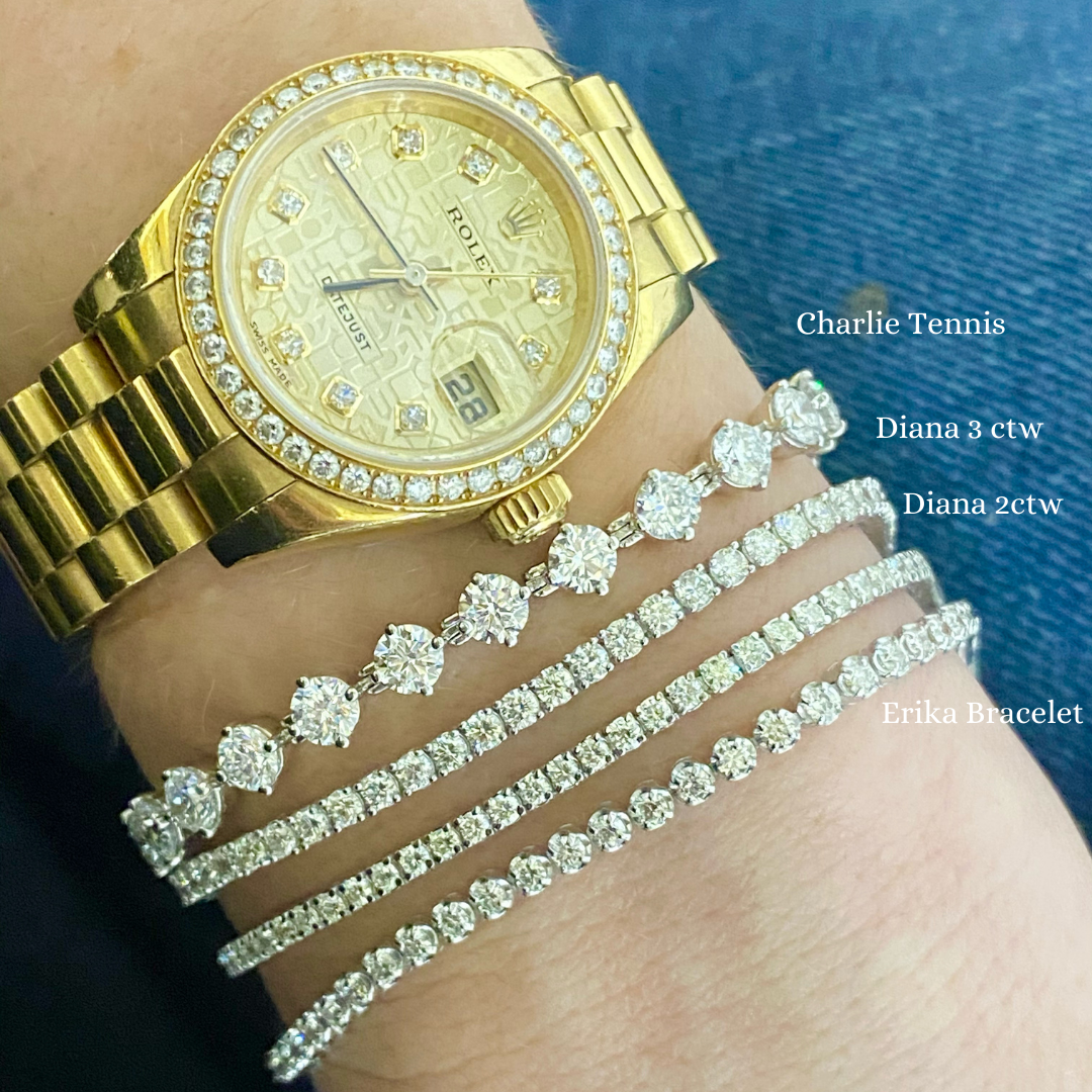 Classic Diana Tennis Bracelet