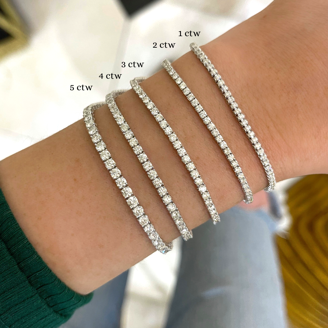 Classic Diana Tennis Bracelet