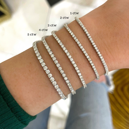 Classic Diana Tennis Bracelet