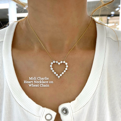 0.6mm Diamond Cut Round Wheat Chain
