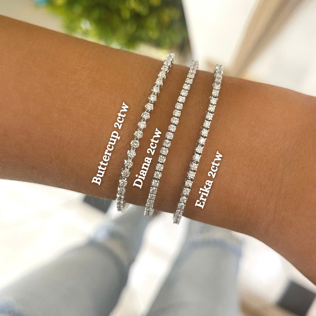 Classic Diana Tennis Bracelet