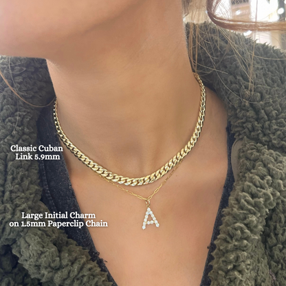 Large Initial Diamond Charm
