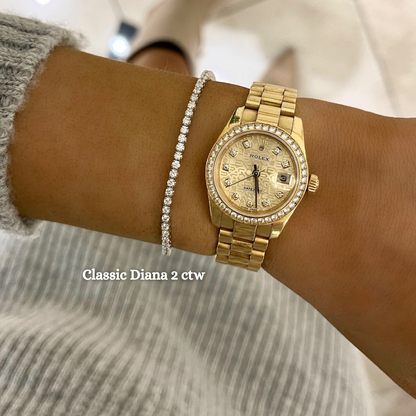 Classic Diana Tennis Bracelet