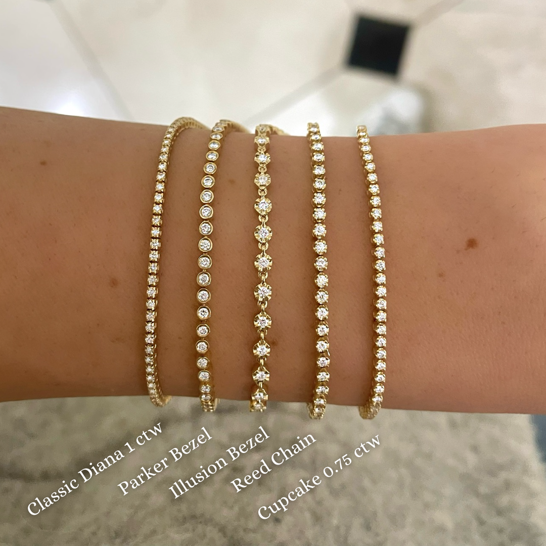 Classic Diana Tennis Bracelet