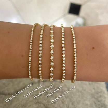 Classic Diana Tennis Bracelet