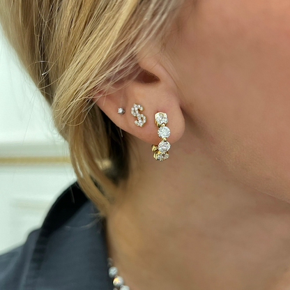 Benjamin Dollar Sign Cash Stud Earrings