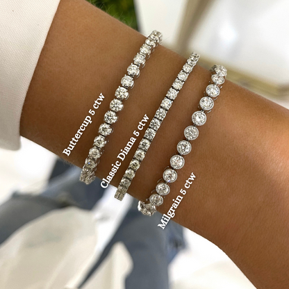 Classic Diana Tennis Bracelet