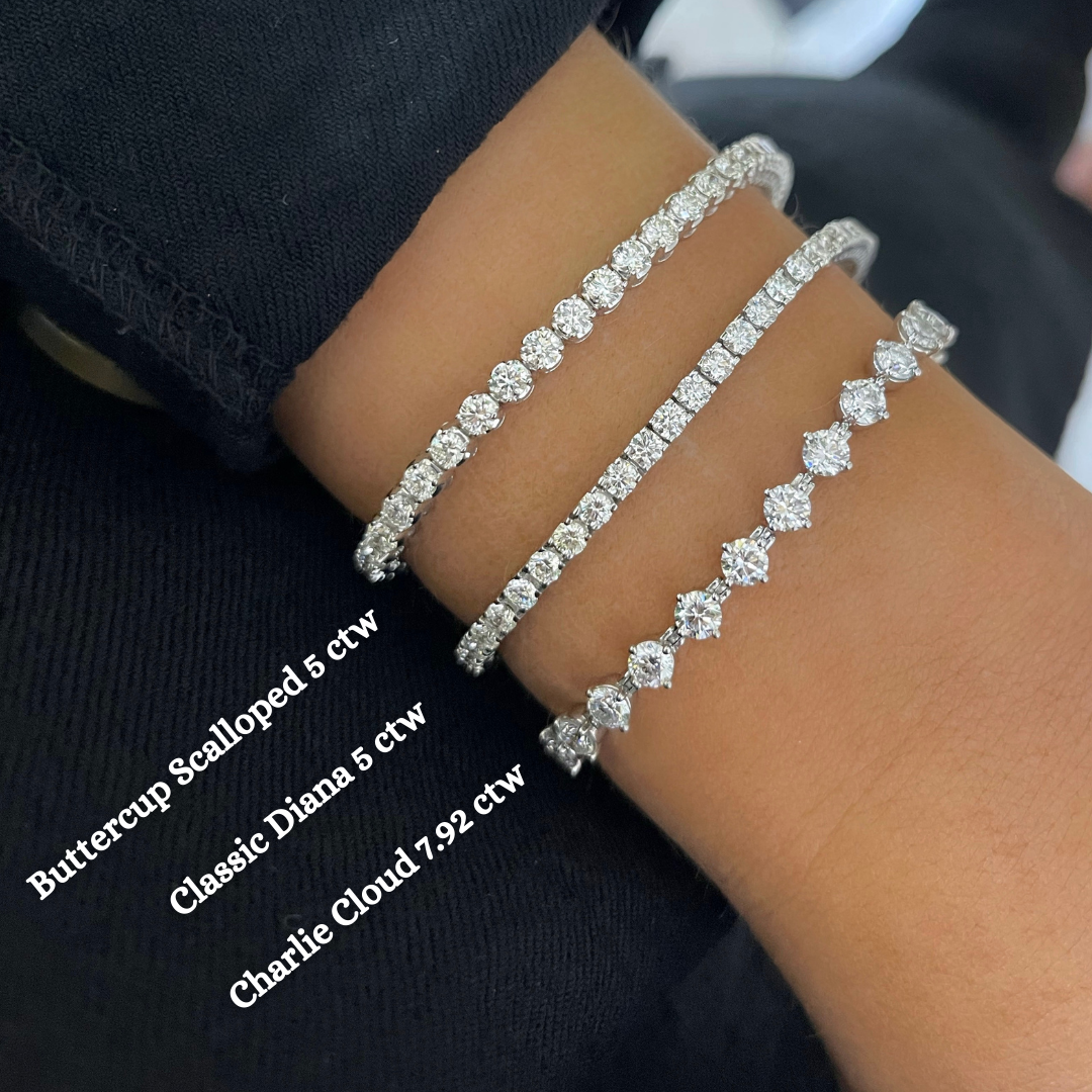 Classic Diana Tennis Bracelet