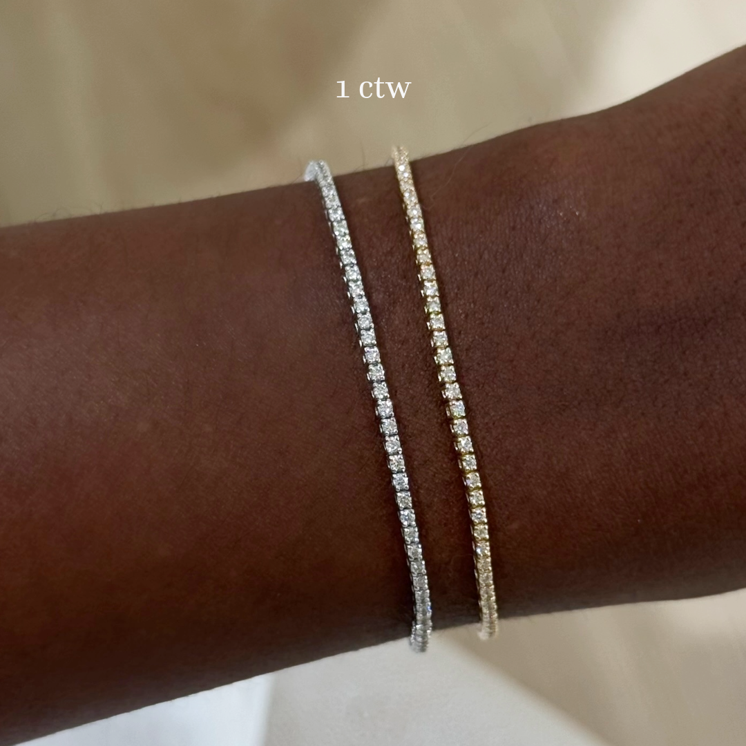 Classic Diana Tennis Bracelet