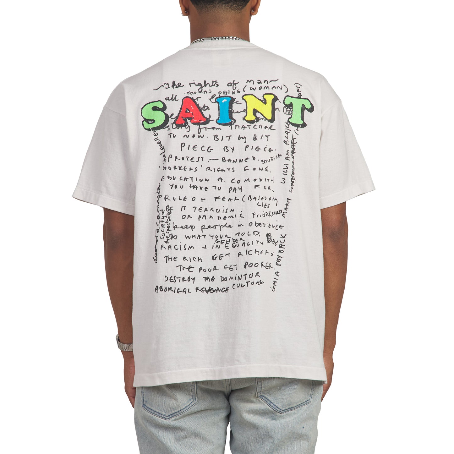 Mask Tee | White