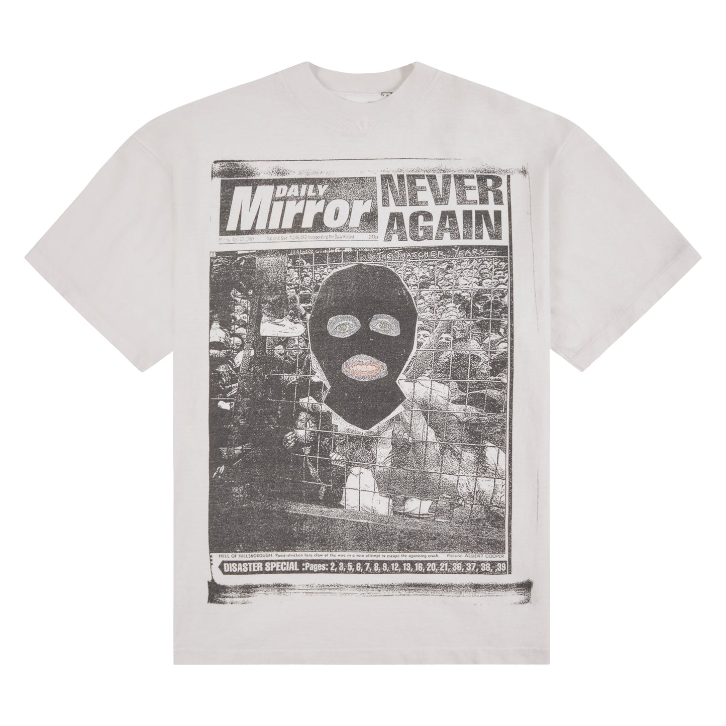 Mask Tee | White