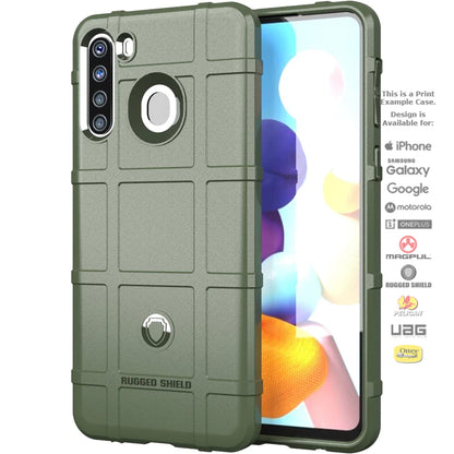 Rugged Shield Branded Solid Color TPU Cases for Samsung Galaxy Phone Models