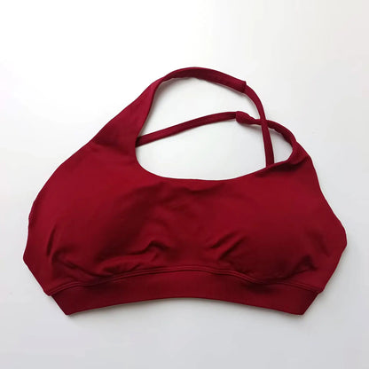 Impact Asymmetric Sports Bra High Support Backless