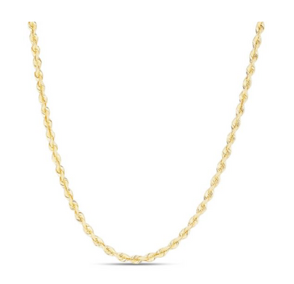 3mm Diamond Cut Rope Chain