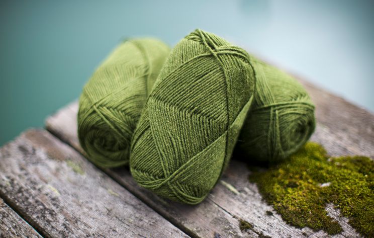 Frangipani 5-ply Guernsey Yarn OLIVE