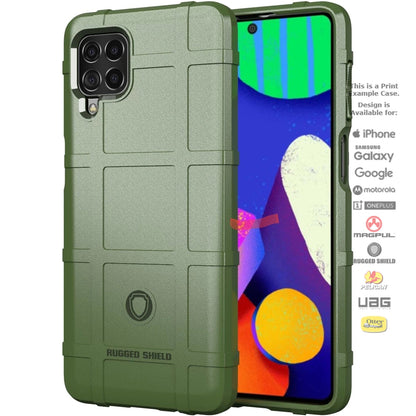 Rugged Shield Branded Solid Color TPU Cases for Samsung Galaxy Phone Models