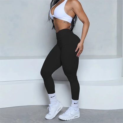 V-Back Scrunch Leggings