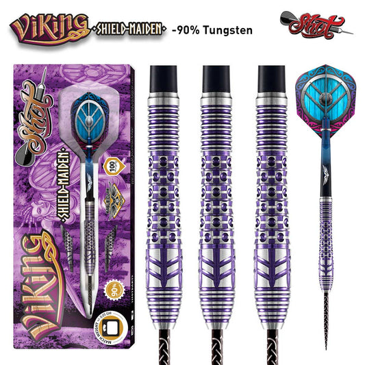 SHOT Viking Shield Maiden Darts - 90% Tungsten - 27g