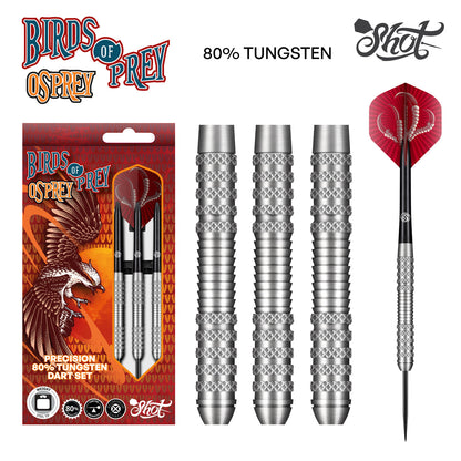 SHOT - Birds Of Prey Osprey Darts - 80% Tungsten - 30g