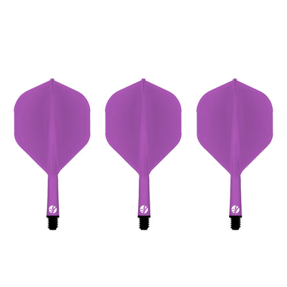 SHOT - FLIGHT DECK - ONE PIECE Dart and Flight System - PURPLE