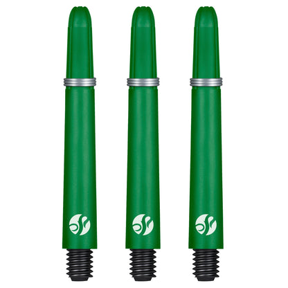 SHOT - Koi CARBON Dart Shafts - Green
