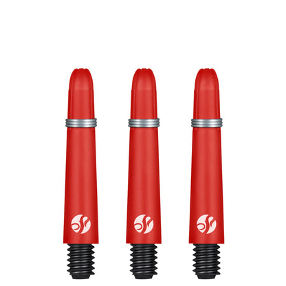 SHOT - Koi CARBON Dart Shafts - Red
