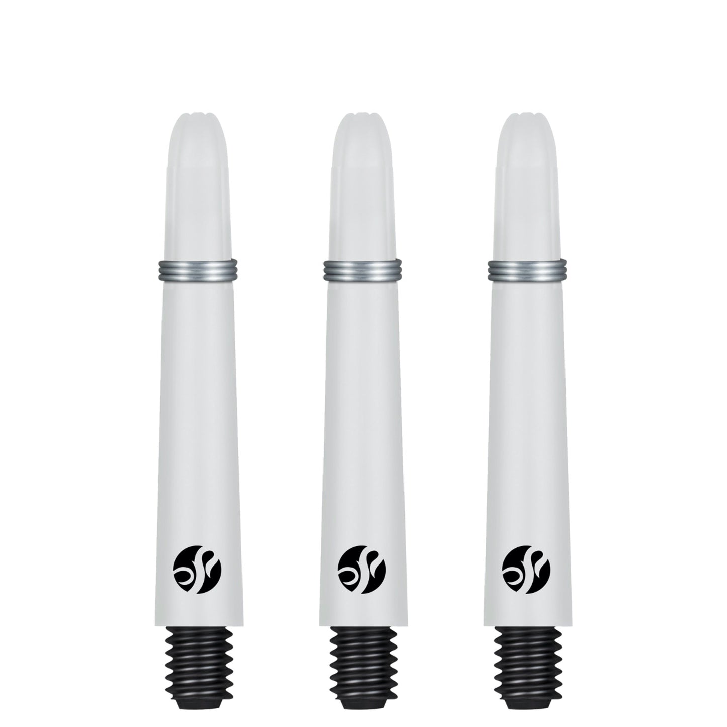 SHOT - Koi CARBON Dart Shafts - White