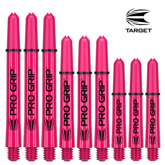Target 2019 Pro Grip Ring Lock Shafts Pink