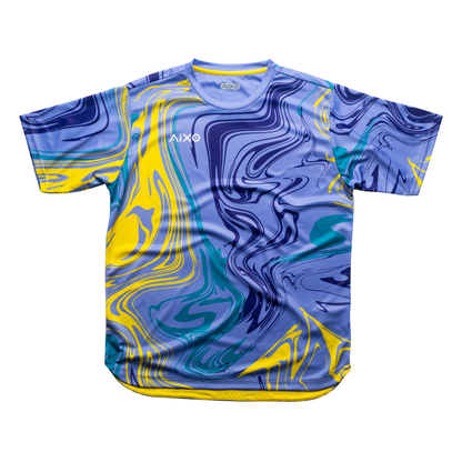 Aixo Chrome Mens T Shirt Graphite