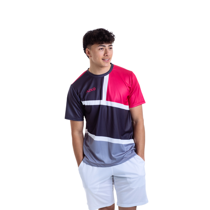 Aixo Court Mens T Shirt Teal