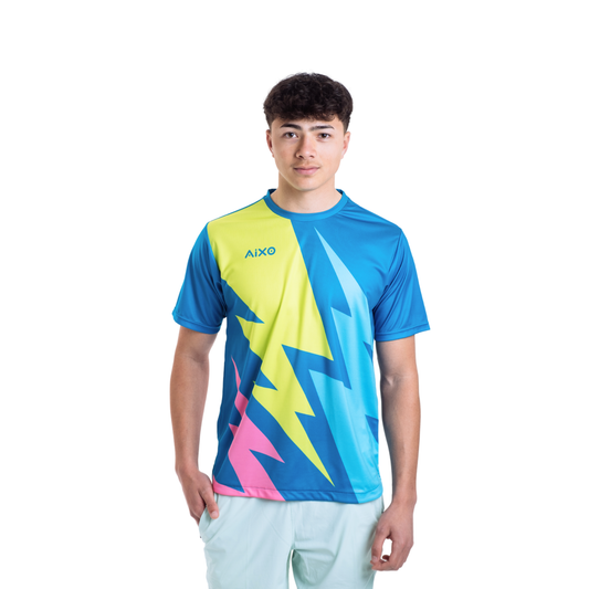 Aixo Bolt T-Shirt Mens (Teal)