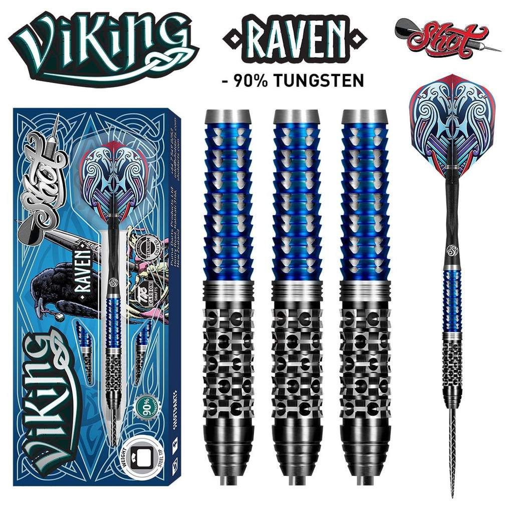SHOT DARTS - Viking Raven 25 gram-90% Tungsten