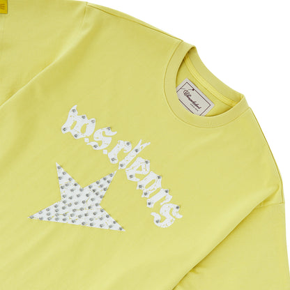 Diamond Star Tee | Mellow Yellow/White