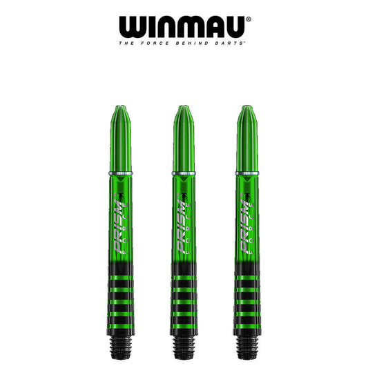 WINMAU Prism Force - Ring Lock Dart Shafts - INT GREEN