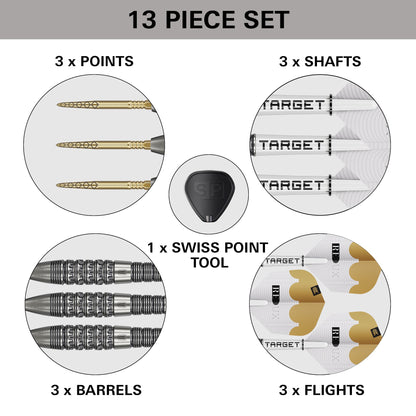 TARGET - 22g - Redux SP 03 - Steel Tip Swiss Point - 90% Tungsten Darts