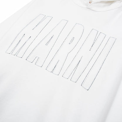 Across Logo Hoodie | Off White