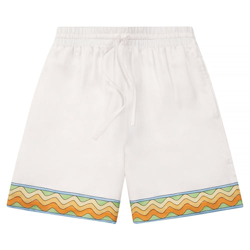 Afro Cubism Tennis Club Silk Short
