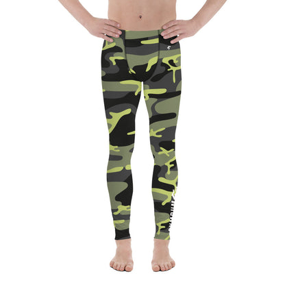 GymBumUK Men's Bright Camo Baselayer