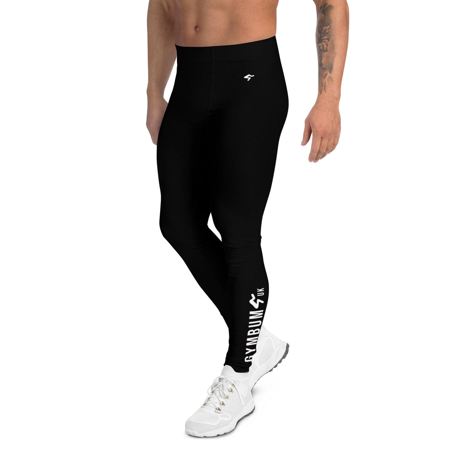GymBumUK Men's Black Baselayer