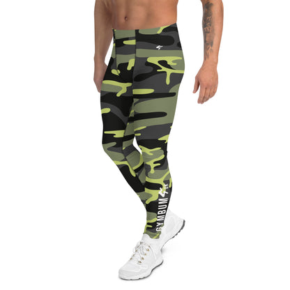 GymBumUK Men's Bright Camo Baselayer