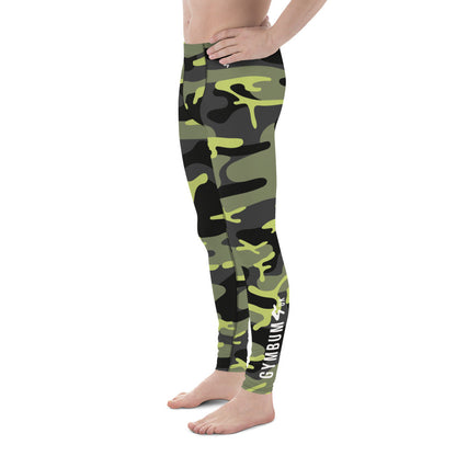 GymBumUK Men's Bright Camo Baselayer