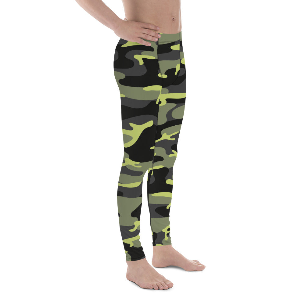 GymBumUK Men's Bright Camo Baselayer
