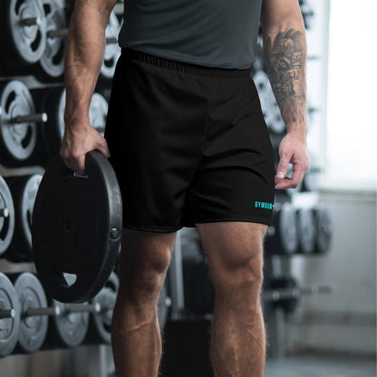 The Gymbum UK Men's Black Athletic Shorts