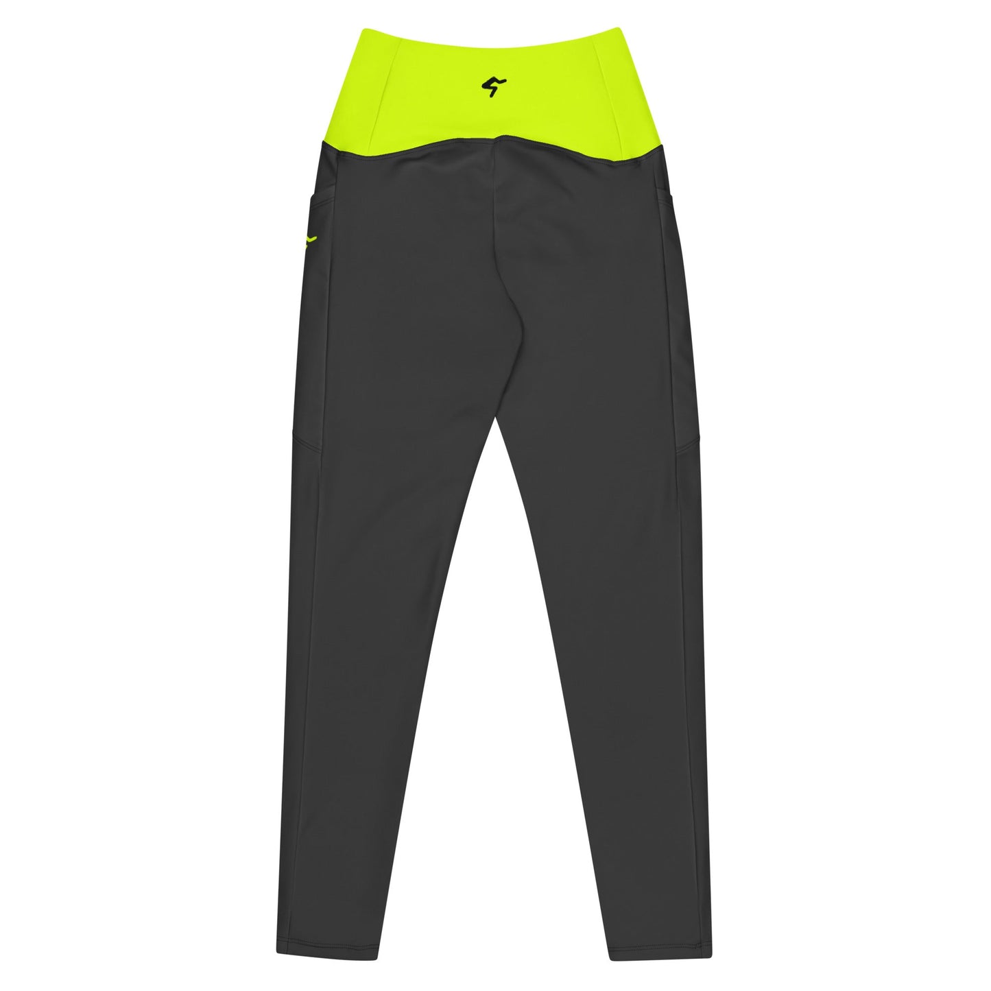 GymBum UK Luminous Surge Leggings with pockets – Summit Yellow