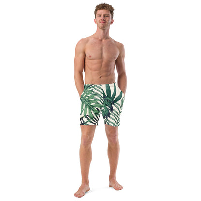 GymBumUK Palm Leaf Men's Swim Shorts