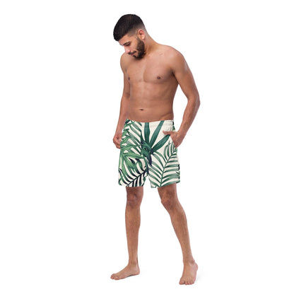 GymBumUK Palm Leaf Men's Swim Shorts
