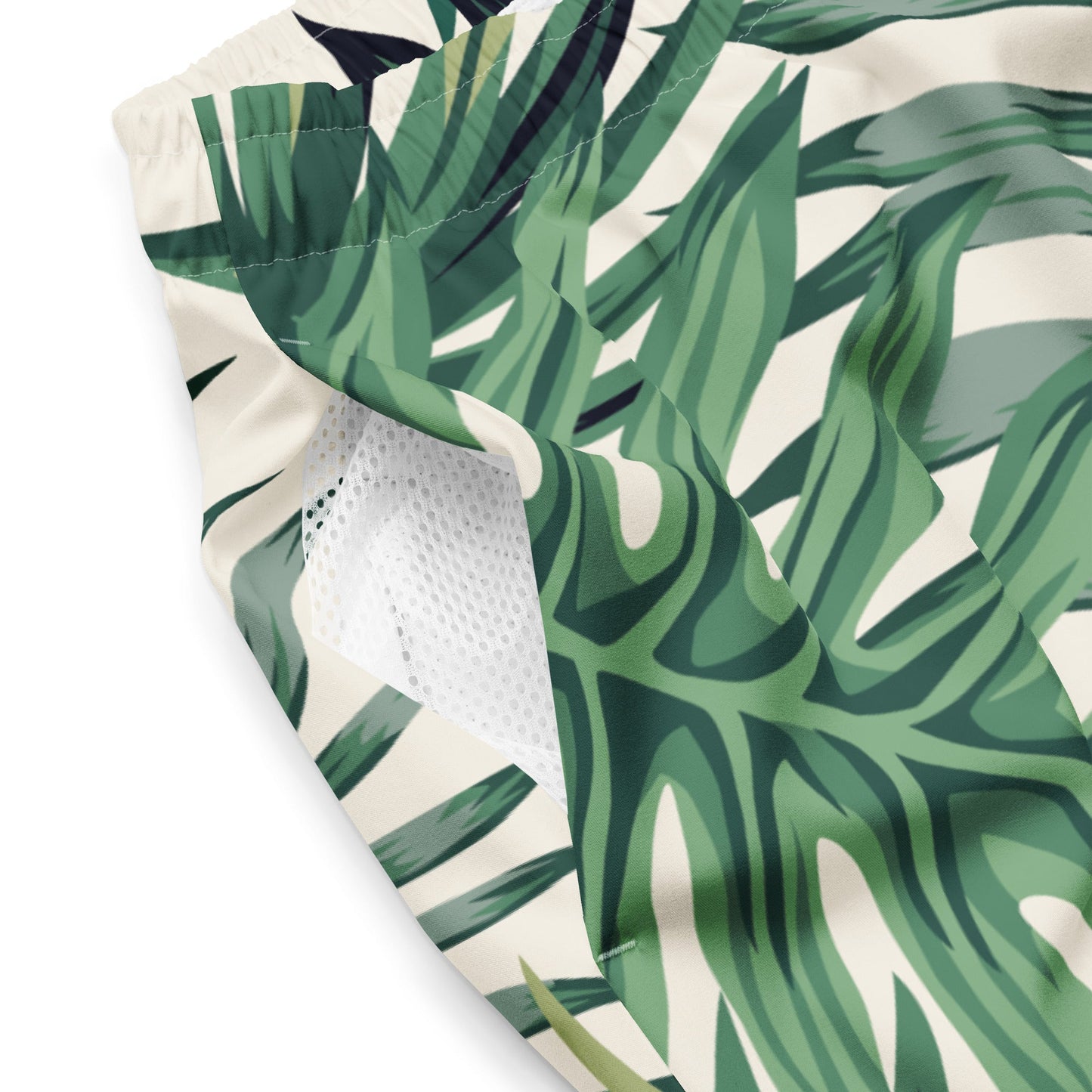 GymBumUK Palm Leaf Men's Swim Shorts