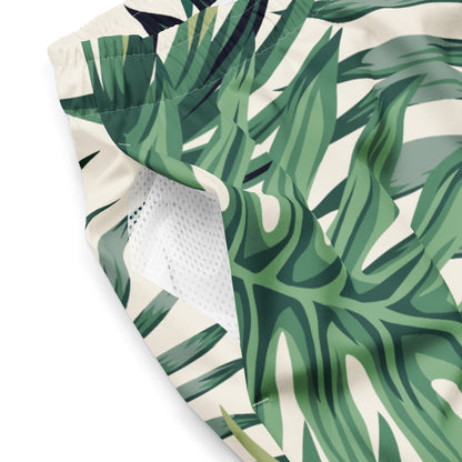 GymBumUK Palm Leaf Men's Swim Shorts
