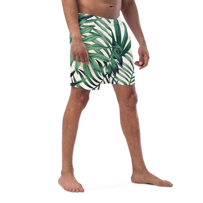 GymBumUK Palm Leaf Men's Swim Shorts