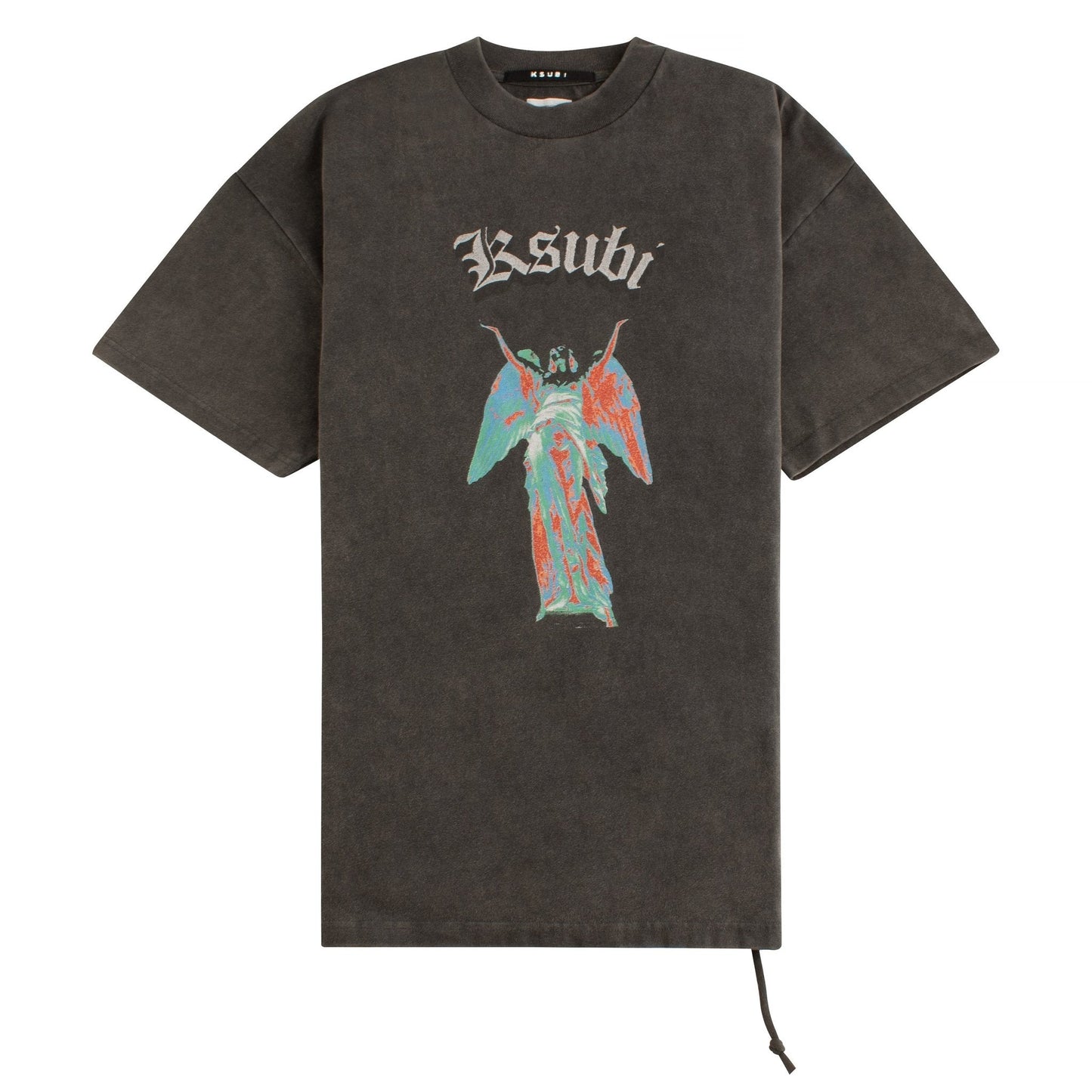 Angelik Excess Tee | Acid Black